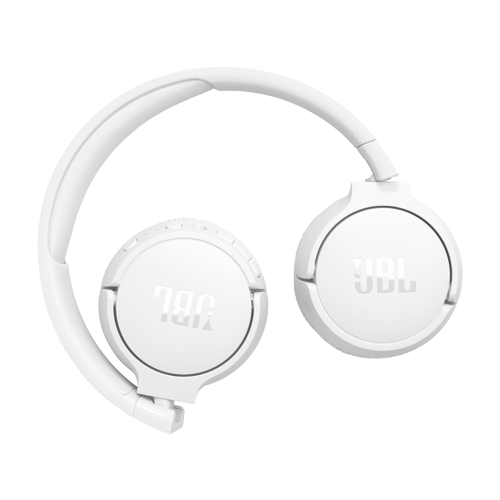 JBL Tune 670NC - White - Adaptive Noise Cancelling Wireless On-Ear Headphones - Detailshot 1